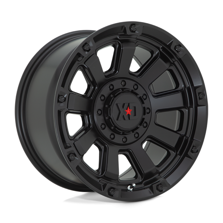 Alloy Wheel, XD Series XD852 GAUNTLET, 20x9.0, ET 0, 6x135 / 6x139.7, 106.1, Black - EDK.ro