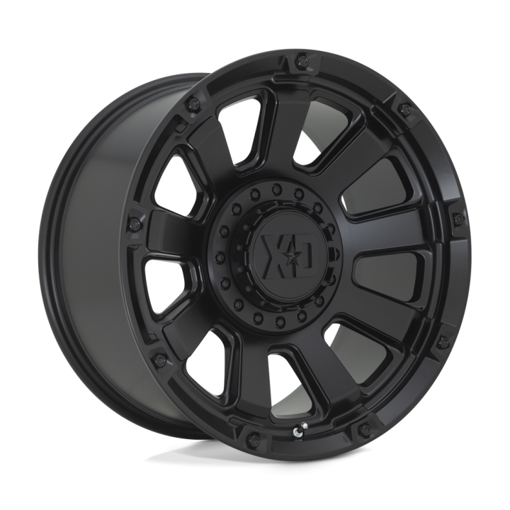 Alloy Wheel, XD Series XD852 GAUNTLET, 20x10.0, ET -18, 6x135 / 6x139.7, 106.1, Black - EDK.ro