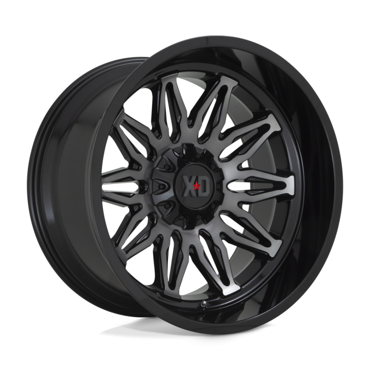 Jantă de Aluminiu, XD Series XD859 GUNNER, 20x10.0, ET -18, 6x135 / 6x139.7, 106.1, Negru - EDK.ro