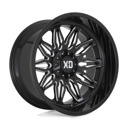 Alloy Wheel, XD Series XD859 GUNNER, 20x10.0, ET -18, 6x135 / 6x139.7, 106.1, Black - EDK.ro