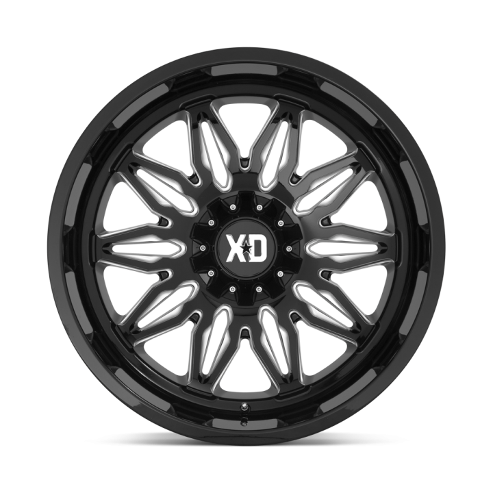 Alloy Wheel, XD Series XD859 GUNNER, 22x10.0, ET -18, 6x135 / 6x139.7, 106.1, Black - EDK.ro
