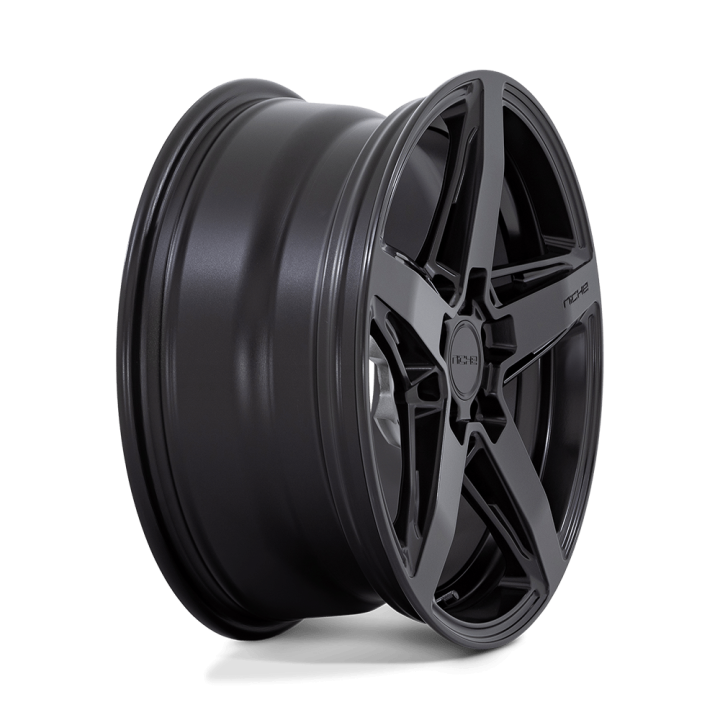 Alloy Wheel, Niche Road Wheels M269 TERAMO, 18x8.0, ET 30, 5x100, 66.06, Black - EDK.ro
