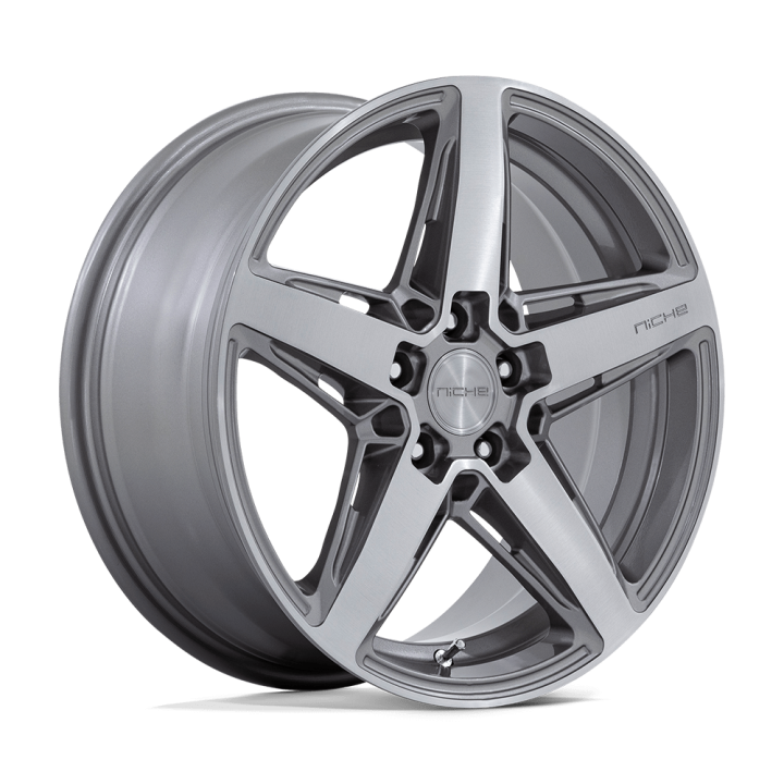Jantă de Aluminiu, Niche Road Wheels M270 TERAMO, 18x8.0, ET 40, 5x100, 66.06, Antracit - EDK.ro