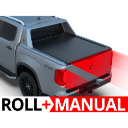 Manual Roll Top Tonneau Bed Cover, Tessera 4x4 Roll+, Volkswagen Amarok Aventura 2023 - Present - EDK.ro