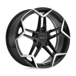 Alloy Wheel, Petrol P1A, 19x8.0, ET 35, 5x100, 72.1, Black - EDK.ro