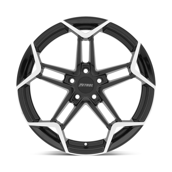 Alloy Wheel, Petrol P1A, 19x8.0, ET 35, 5x100, 72.1, Black - EDK.ro