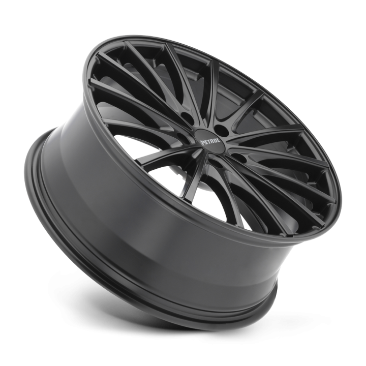 Alloy Wheel, Petrol P3A, 17x8.0, ET 35, 5x100, 72.1, Black - EDK.ro