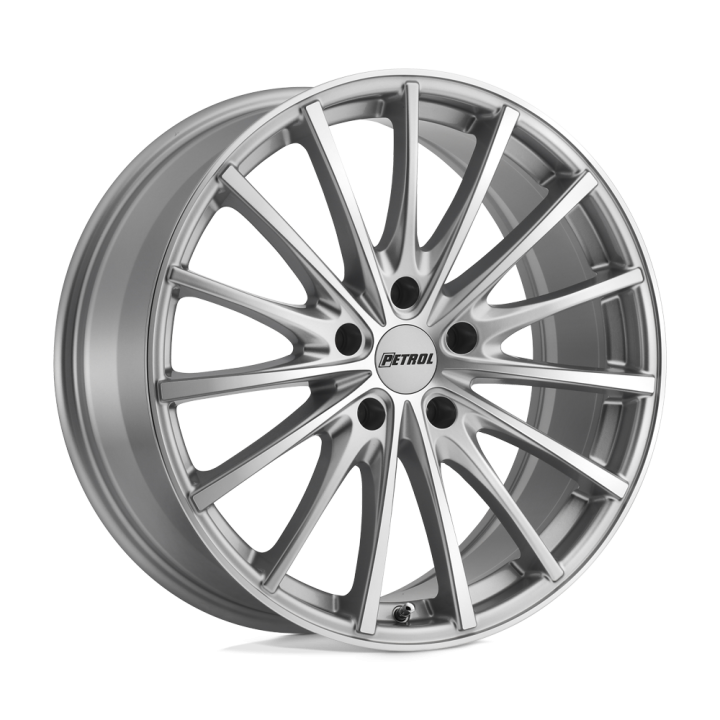 Jantă de Aluminiu, Petrol P3A, 19x8.0, ET 35, 5x100, 72.1, Argintiu - EDK.ro