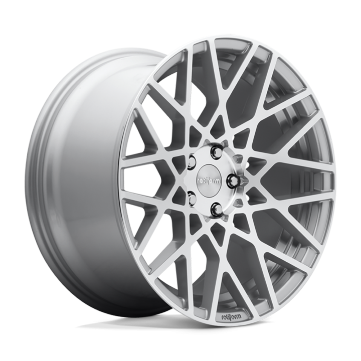 Alloy Wheel, Rotiform R110 BLQ, 18x8.5, ET 35, 5x100, 57.1, Silver - EDK.ro