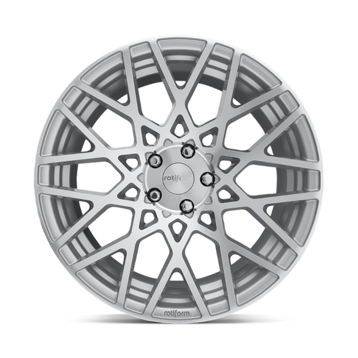 Alloy Wheel, Rotiform R110 BLQ, 18x8.5, ET 35, 5x100, 57.1, Silver - EDK.ro