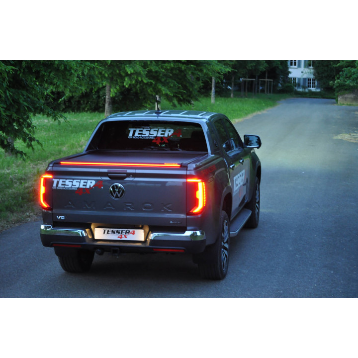 Manual Roll Top Tonneau Bed Cover, Tessera 4x4 Roll+, Volkswagen Amarok Aventura 2023 - Present - EDK.ro