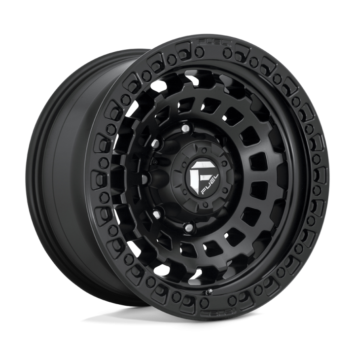 Alloy Wheel, FUEL D633 ZEPHYR, 17x8.5, ET 25, 5x108, 63.36, Black - EDK.ro
