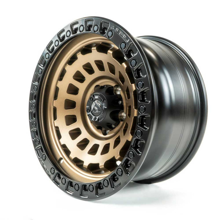 Jantă de Aluminiu, FUEL D634 ZEPHYR, 17x8.5, ET 25, 5x108, 63.36, Negru - EDK.ro