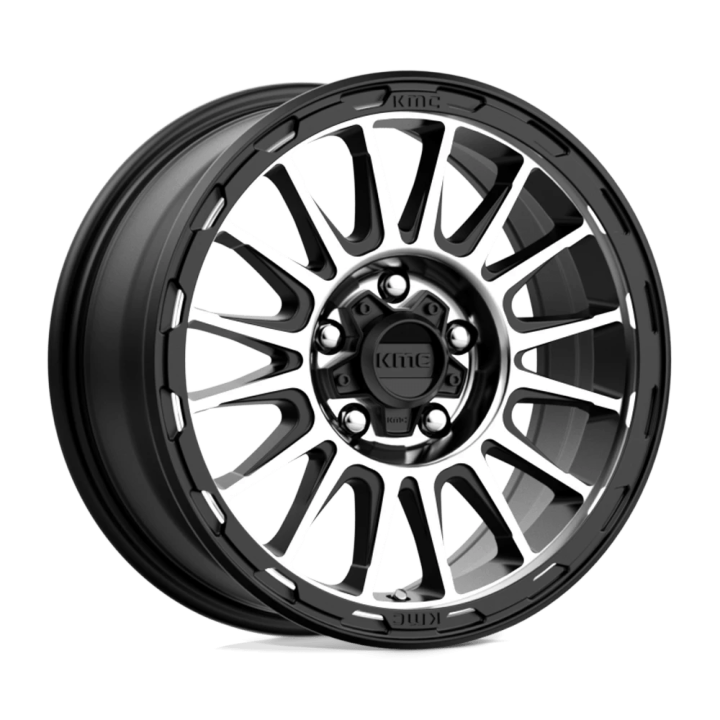 Alloy Wheel, KMC KM542 IMPACT, 17x8.0, ET 38, 5x108, 72.56, Black - EDK.ro