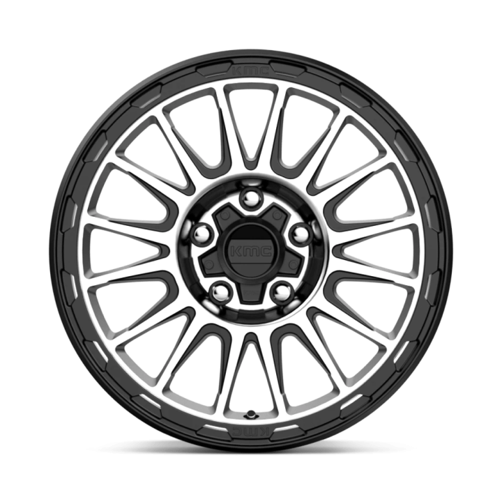 Jantă de Aluminiu, KMC KM542 IMPACT, 17x8.0, ET 38, 5x108, 72.56, Negru - EDK.ro