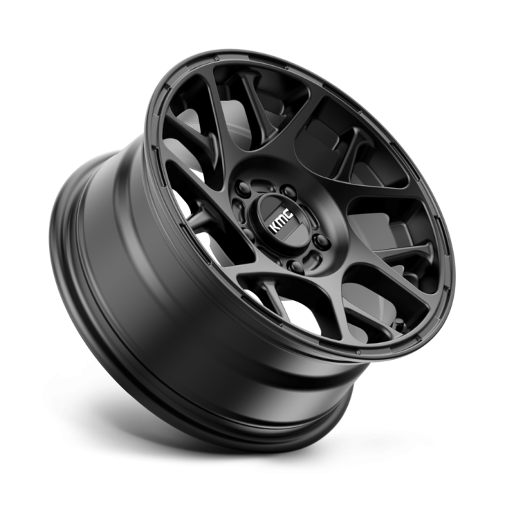 Alloy Wheel, KMC KM708 BULLY, 17x8.0, ET 20, 5x108, 72.56, Black - EDK.ro