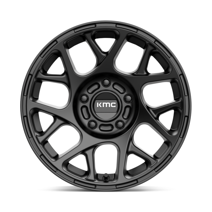 Alloy Wheel, KMC KM708 BULLY, 17x8.0, ET 20, 5x108, 72.56, Black - EDK.ro