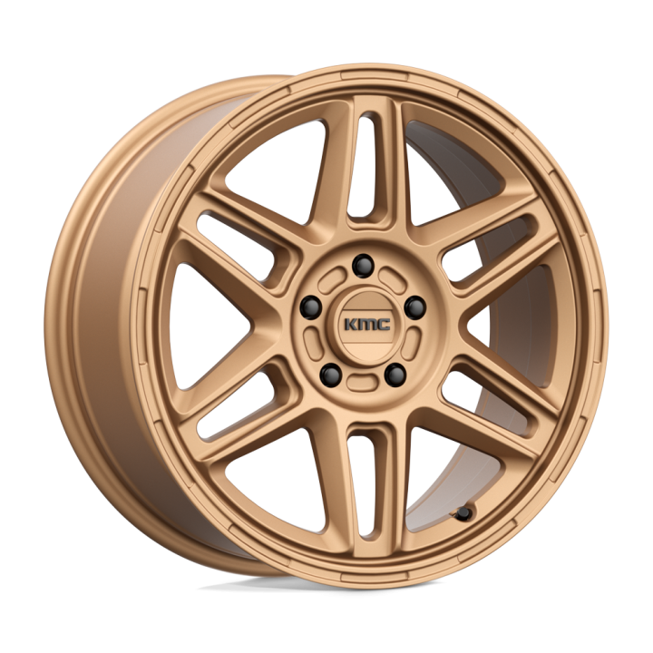 Jantă de Aluminiu, KMC KM716 NOMAD, 18x8.0, ET 38, 5x108, 72.56, Bronz - EDK.ro