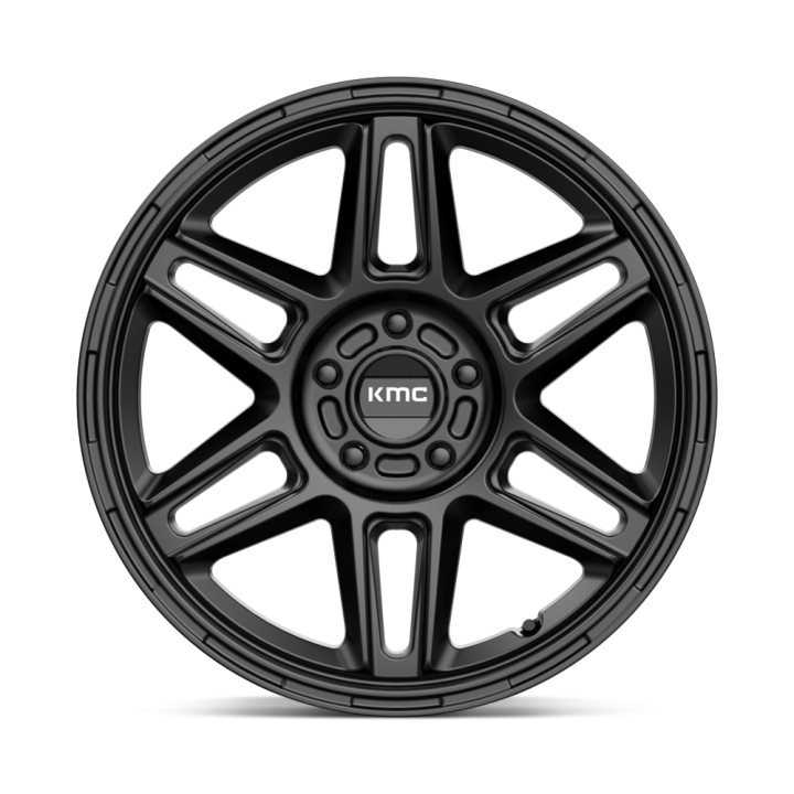Jantă de Aluminiu, KMC KM716 NOMAD, 18x8.0, ET 38, 5x108, 72.56, Negru - EDK.ro