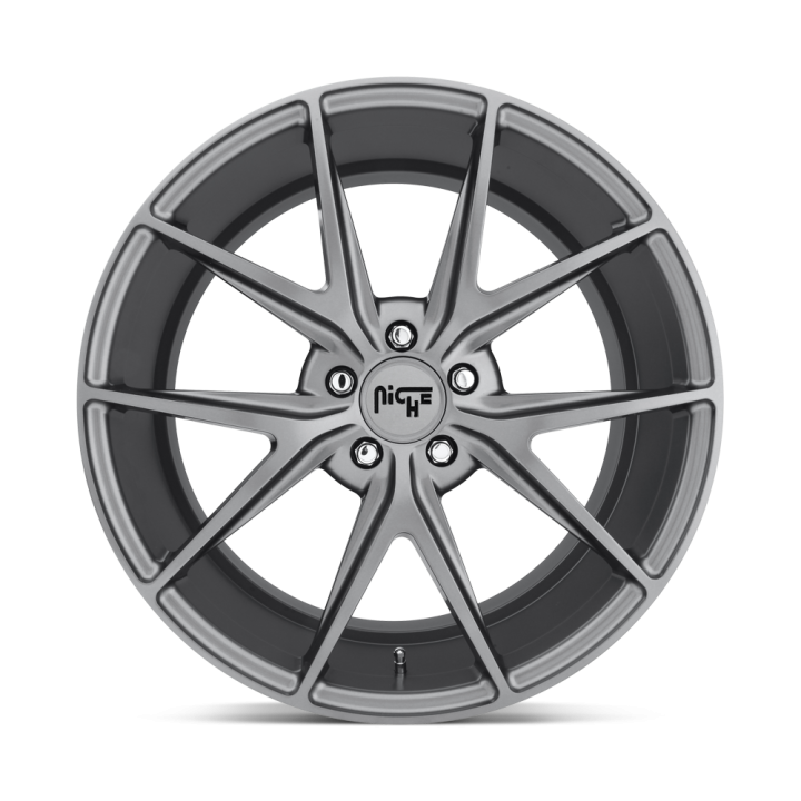 Alloy Wheel, Niche Road Wheels M116 MISANO, 19x8.5, ET 40, 5x108, 63.36, Gunmetal - EDK.ro