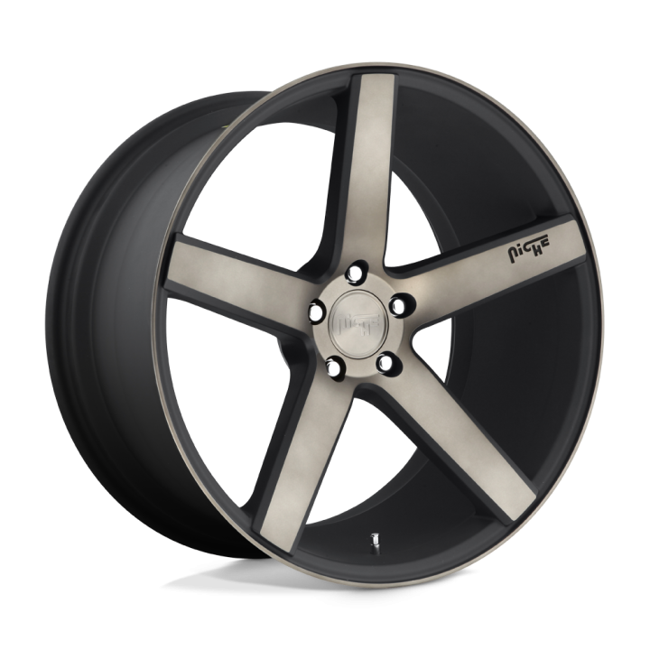 Alloy Wheel, Niche Road Wheels M134 MILAN, 20x8.5, ET 40, 5x108, 63.36, Black - EDK.ro