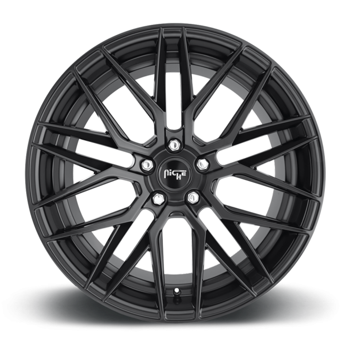 Alloy Wheel, Niche Road Wheels M190 GAMMA, 19x8.5, ET 40, 5x108, 72.56, Black - EDK.ro