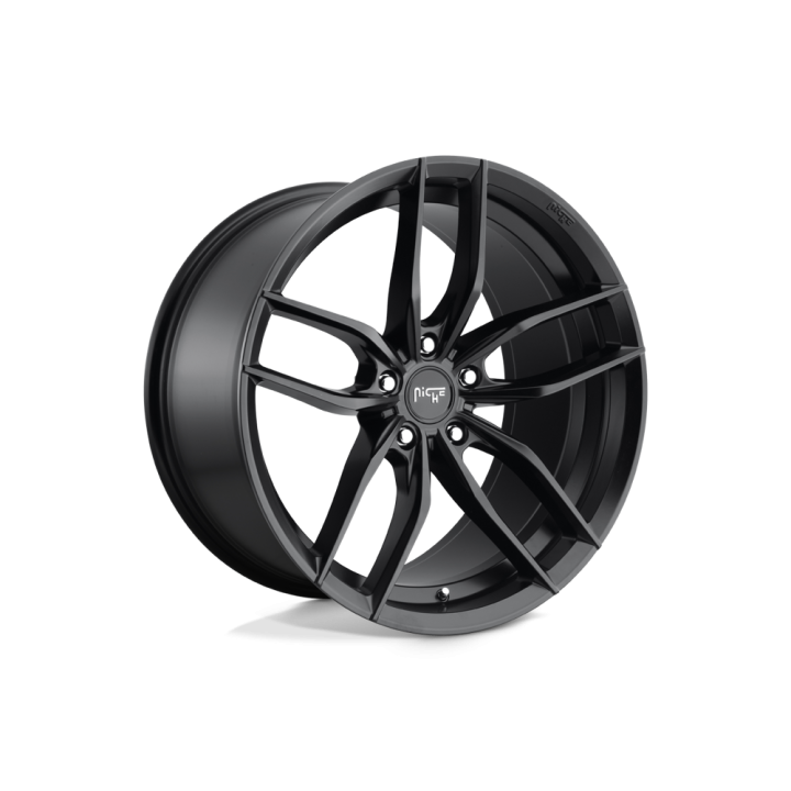 Alloy Wheel, Niche Road Wheels M203 VOSSO, 19x8.5, ET 40, 5x108, 72.56, Black - EDK.ro