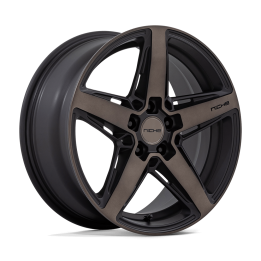 Alloy Wheel, Niche Road Wheels M271 TERAMO, 18x8.0, ET 40, 5x108, 72.56, Black - EDK.ro