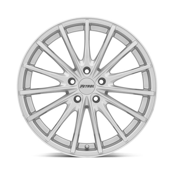 Jantă de Aluminiu, Petrol P3A, 17x8.0, ET 40, 5x108, 72.1, Argintiu - EDK.ro
