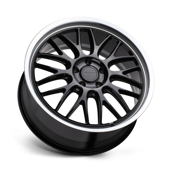 Jantă de Aluminiu, Petrol P4C, 19x8.0, ET 40, 5x108, 72.1, Negru - EDK.ro