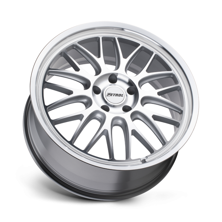 Jantă de Aluminiu, Petrol P4C, 18x8.0, ET 40, 5x108, 72.1, Argintiu - EDK.ro