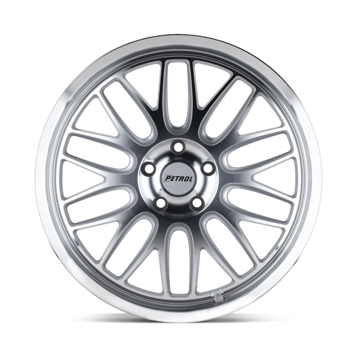 Jantă de Aluminiu, Petrol P4C, 19x8.0, ET 40, 5x108, 72.1, Argintiu - EDK.ro