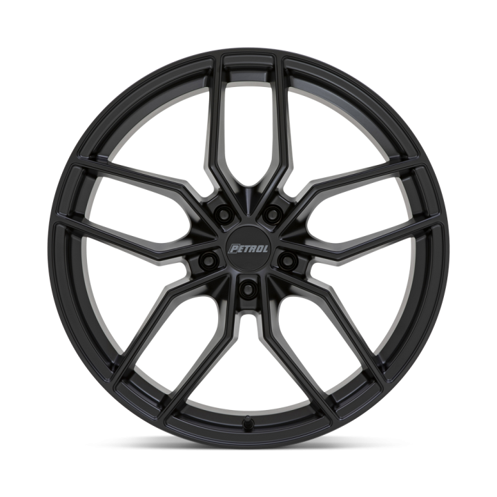 Jantă de Aluminiu, Petrol P5C, 19x8.0, ET 40, 5x108, 72.1, Negru - EDK.ro