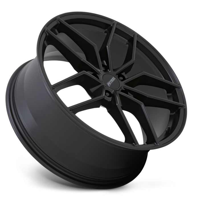 Jantă de Aluminiu, Petrol P5C, 20x8.5, ET 40, 5x108, 72.1, Negru - EDK.ro
