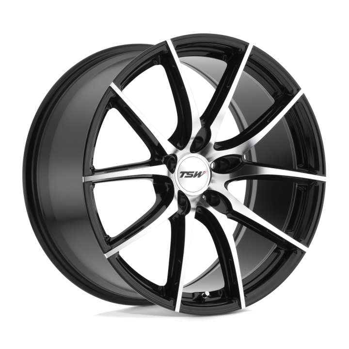 Jantă de Aluminiu, TSW SPRINT, 20x8.5, ET 40, 5x108, 72.1, Negru - EDK.ro