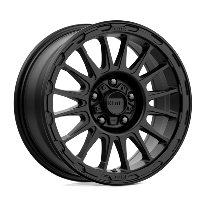 Jantă de Aluminiu, KMC KM542 IMPACT, 16x7.0, ET 30, 5x110, 72.56, Negru - EDK.ro