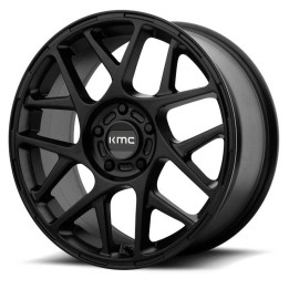 Jantă de Aluminiu, KMC KM708 BULLY, 18x8.0, ET 38, 5x110, 72.6, Negru - EDK.ro