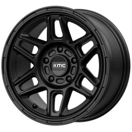 Alloy Wheel, KMC KM716 NOMAD, 17x8.0, ET 38, 5x110, 72.6, Black - EDK.ro