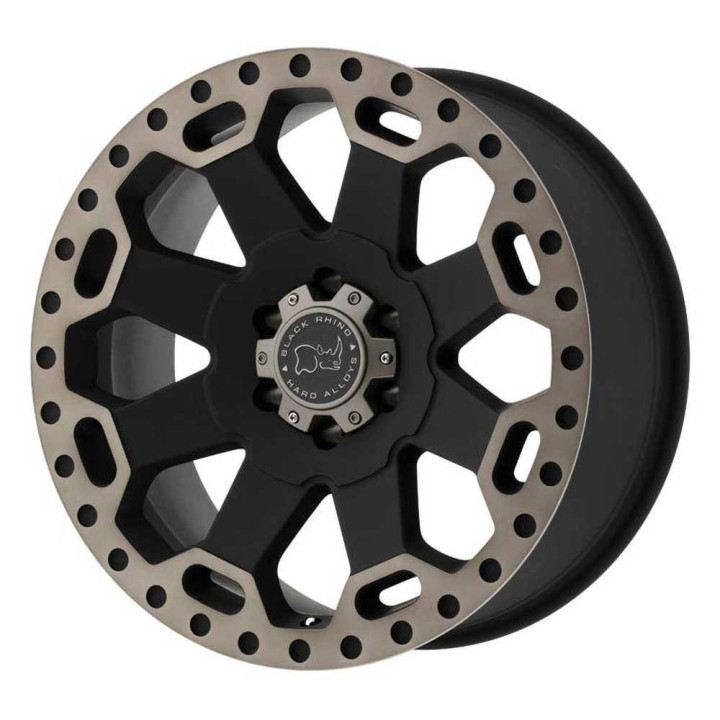 Jantă de Aluminiu, Black Rhino WARLORD, 18x8.0, ET 35, 5x110, 72.1, Negru - EDK.ro