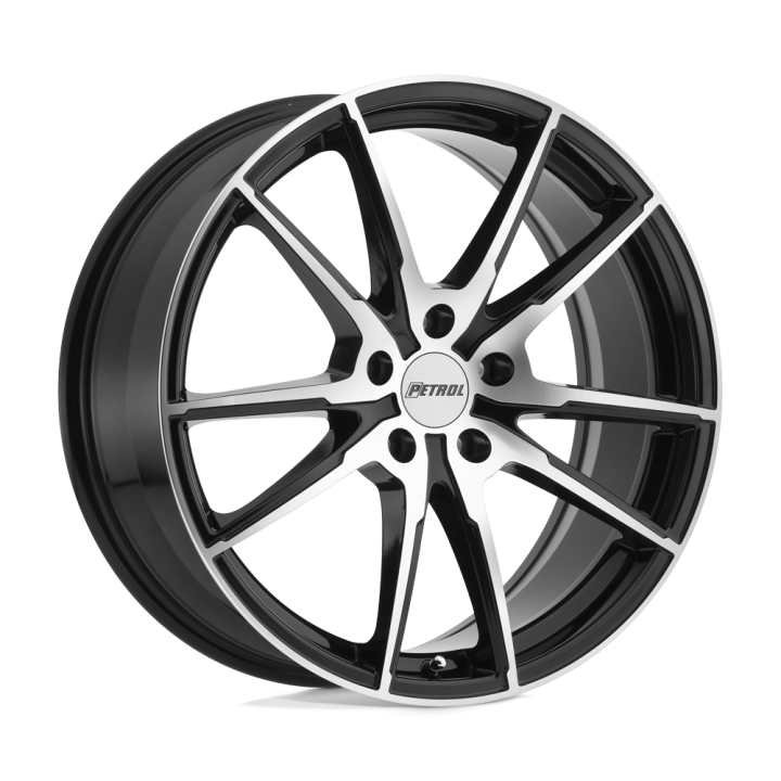 Alloy Wheel, Petrol P0A, 17x8.0, ET 40, 5x110, 72.1, Black - EDK.ro