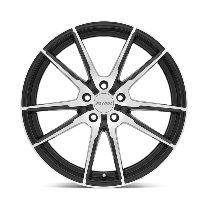 Jantă de Aluminiu, Petrol P0A, 17x8.0, ET 40, 5x110, 72.1, Negru - EDK.ro