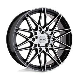 Jantă de Aluminiu, Petrol P3C, 17x8.0, ET 40, 5x110, 72.1, Negru - EDK.ro