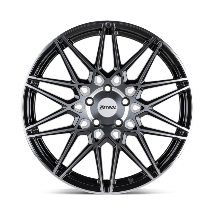 Jantă de Aluminiu, Petrol P3C, 17x8.0, ET 40, 5x110, 72.1, Negru - EDK.ro