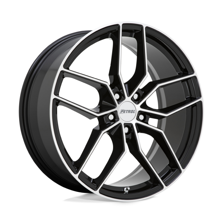 Alloy Wheel, Petrol P5C, 18x8.0, ET 40, 5x110, 72.1, Black - EDK.ro