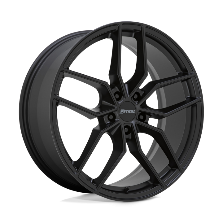 Jantă de Aluminiu, Petrol P5C, 17x8.0, ET 40, 5x110, 72.1, Negru - EDK.ro