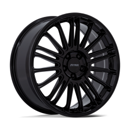 Jantă de Aluminiu, Petrol PE001 P1D, 20x8.5, ET 40, 5x110, 72.56, Negru - EDK.ro