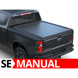 Închidere de Benă Tip Rulou Manual, Tessera 4x4 SE, Chevrolet Silverado 1500 Lungime Benă 5.8 Feet 2014 - 2018 - EDK.ro