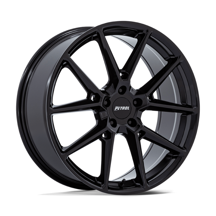 Alloy Wheel, Petrol PE002 P1E, 20x8.5, ET 40, 5x110, 72.56, Black - EDK.ro