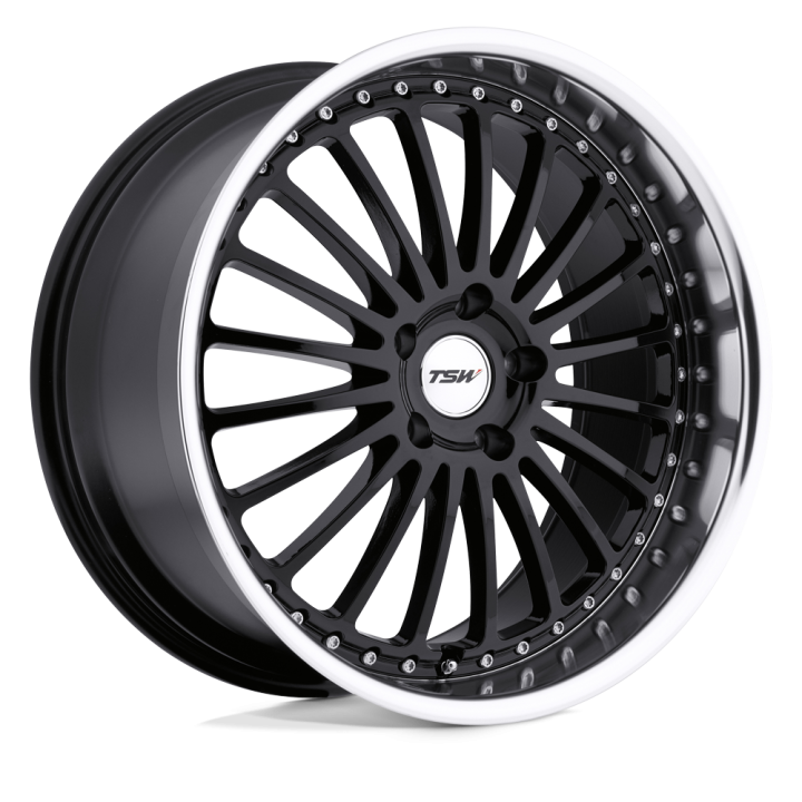 Jantă de Aluminiu, TSW SILVERSTONE, 17x8.0, ET 40, 5x110, 72.1, Negru - EDK.ro