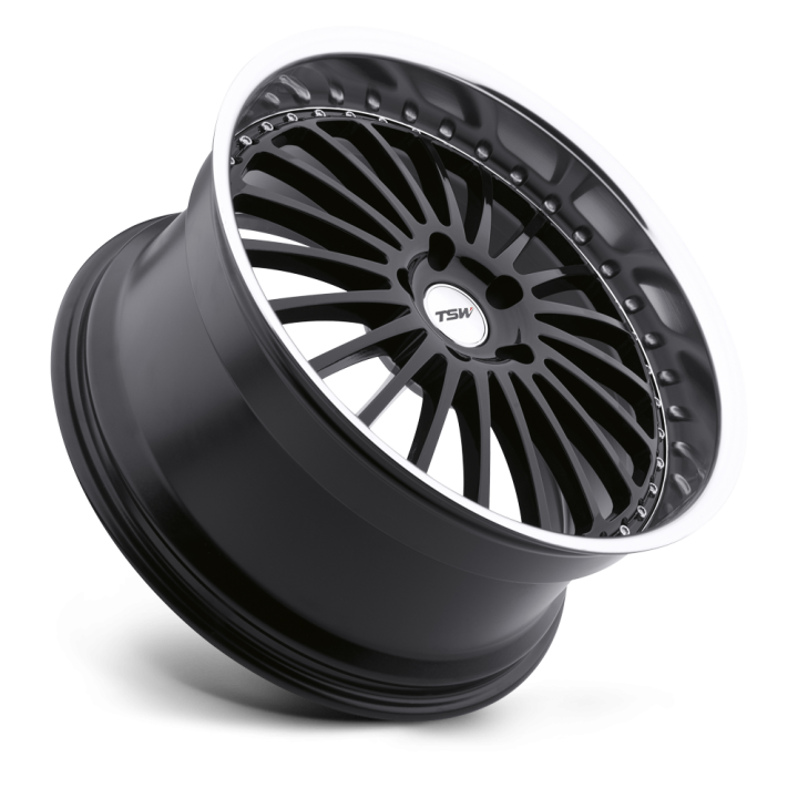Alloy Wheel, TSW SILVERSTONE, 17x8.0, ET 40, 5x110, 72.1, Black - EDK.ro